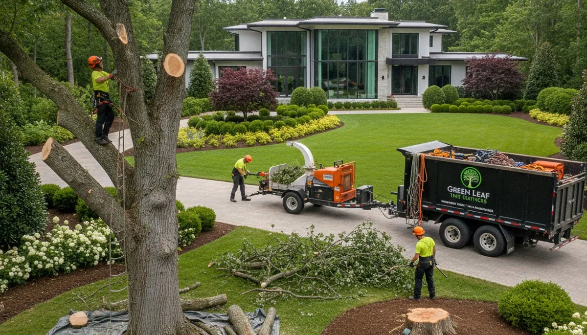 Professional landscaping and tree removal service in Easton, PA by Chop Chop Tree experts
