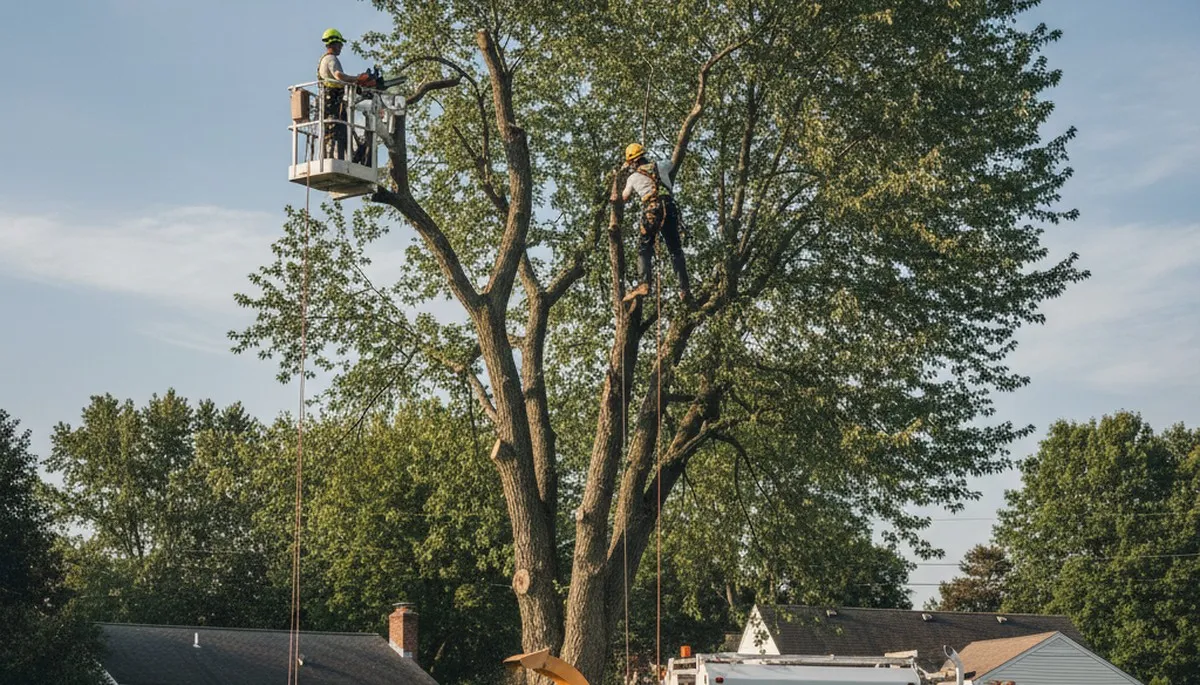 Professional tree removal service in Easton PA by certified arborists at eastontreeservice.com